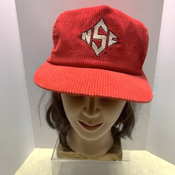 Vintage 1984 NC State Wolfpack Corduroy Snapback Hat USA - Picture 1 of 11